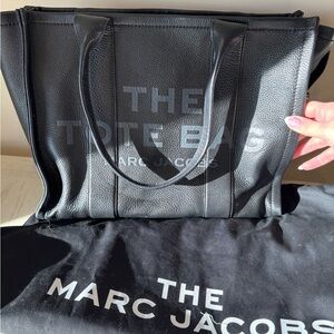 Marc Jacobs The leather Large Black Tote